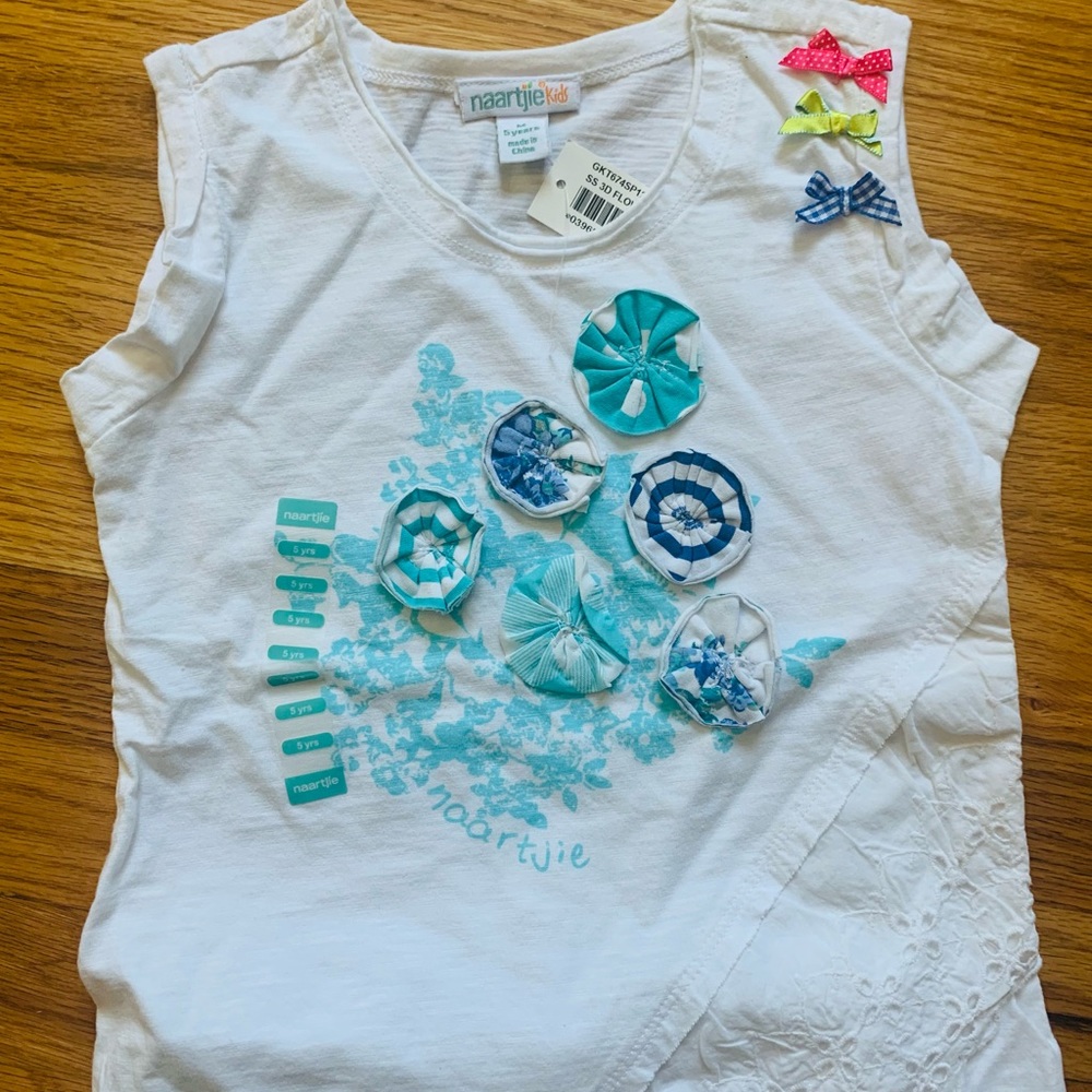 Naartjie - Girl - size 5 NWT - best clothing line for children. Cute summer set.